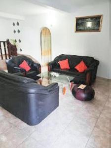 Posezení v ubytování Anu Homestay