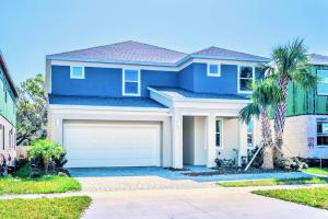 Bygningen som feriehuset ligger i