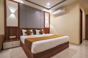 Voodi või voodid majutusasutuse Radhe Krishna Resort toas