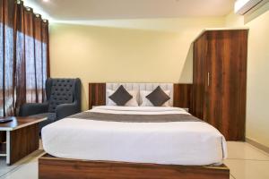 Voodi või voodid majutusasutuse Radhe Krishna Resort toas
