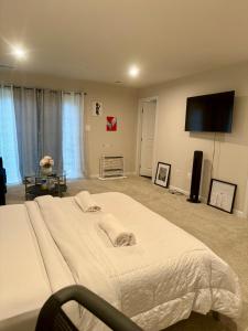 Postel nebo postele na pokoji v ubytování Home Away