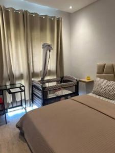 Postel nebo postele na pokoji v ubytování Appartement à Tamaris