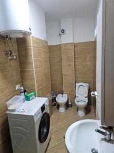 Et badeværelse på Apartament Seaview + 34 billeder