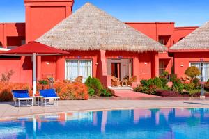 Pickalbatros Laguna Vista Aqua Park - 24 HRS All Inclusive内部或周边的泳池