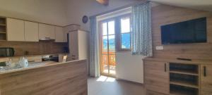 Kuchyňa alebo kuchynka v ubytovaní Appartement Grubhof
