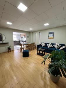 Χώρος καθιστικού στο Apartamento Moderno Potosí