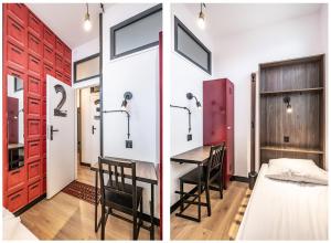 Postel nebo postele na pokoji v ubytování Vola Hostel
