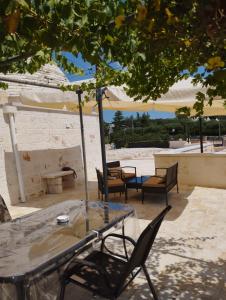 Μπαλκόνι ή βεράντα στο Trulli La Quercia del Nonno