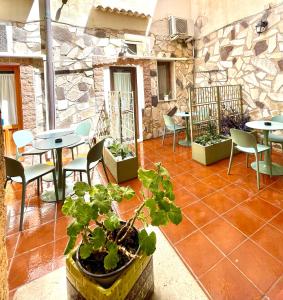 Restaurace v ubytování Il Cortiletto di Ortigia