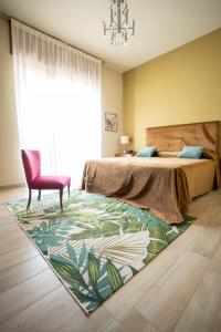 Postel nebo postele na pokoji v ubytování CA'du LIN - Jacuzzi e Piscina