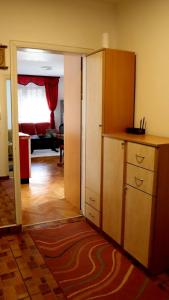 מיטה או מיטות בחדר ב-Spasojević Apartman