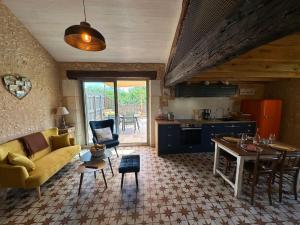 Χώρος καθιστικού στο Mon Petit Domaine
