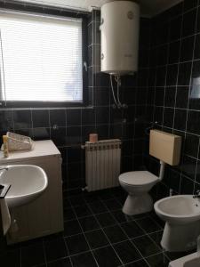 Koupelna v ubytování Studio apartman Gorica