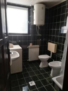 Koupelna v ubytování Studio apartman Gorica
