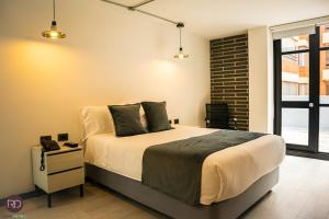 Postel nebo postele na pokoji v ubytování Hotel RDOS