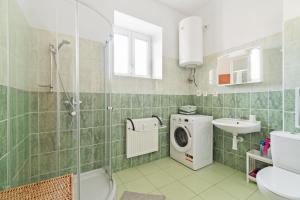 Koupelna v ubytování Apartmán Karlovice + 2 fotografie