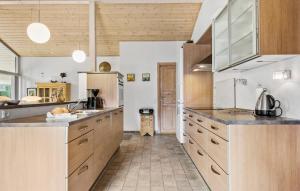 Η κουζίνα ή μικρή κουζίνα στο 3 Bedroom Gorgeous Home In Ringkøbing