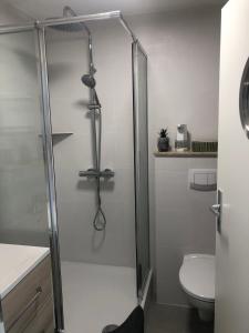 Bilik mandi di Apartment Tälerblick, neu modernisiert