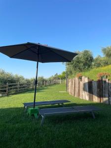 Zahrada ubytování La Terrazza in Collina