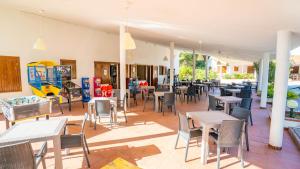 Restaurace v ubytování Happy Camp mobile homes in Camping Village Baia Paradiso