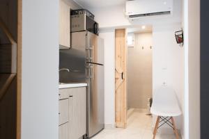 Kuchyň nebo kuchyňský kout v ubytování KD Center