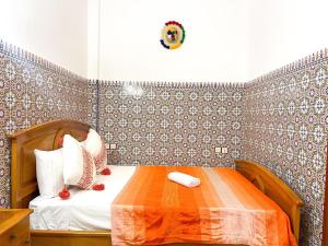 Letto o letti in una camera di Dar Chefchaouen - Jebha Room