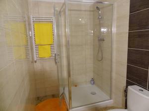 Et badeværelse på Apartamenty Polna