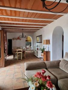 Posezení v ubytování Corteganillas