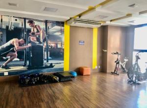Fitness centrum a/nebo fitness zařízení v ubytování Resort Parc Paradiso