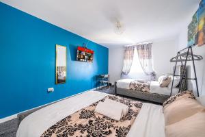 Postel nebo postele na pokoji v ubytování -RA 2F 421- For your Relaxed,Cosy stay,Parking