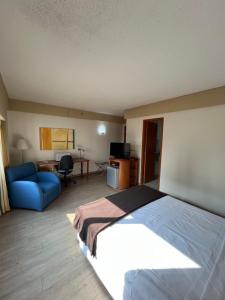 Postel nebo postele na pokoji v ubytování Hotel Live Logde V Mariana Pq Ibirapuera UH-511 + 20 fotografií
