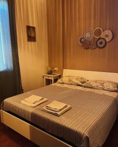 Postel nebo postele na pokoji v ubytování Santa Sofia house