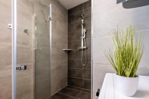 Kúpeľňa v ubytovaní Apartmány Lucie