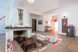 Posezení v ubytování Casa Flora Búzios