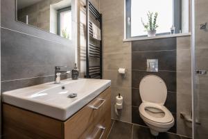 Kúpeľňa v ubytovaní Apartmány Lucie