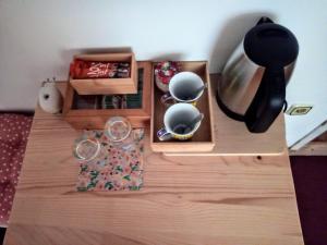 CELINKA rooms的咖啡和沏茶工具