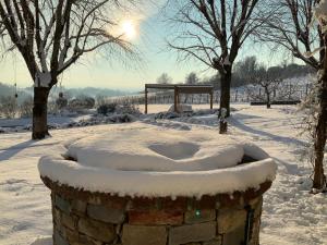 B&B Le Piote durante l'inverno