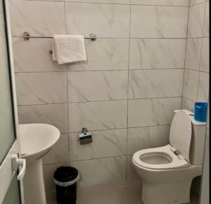 Koupelna v ubytování Jardin miraculeux