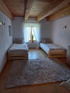 Posteľ alebo postele v izbe v ubytovaní Můj malý svět