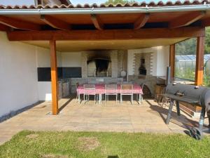 Patio alebo iná vonkajšia časť ubytovania Můj malý svět