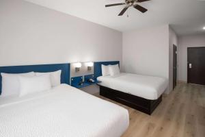 Postel nebo postele na pokoji v ubytování Microtel Inn & Suites by Wyndham Buda Austin South