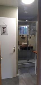 Kuchyň nebo kuchyňský kout v ubytování Le 6 du Pitalugue Bonascre appartement en duplex 55m2 + 9 fotografií