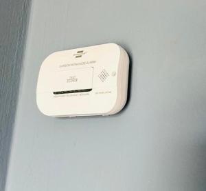 a white electrical outlet on a white wall at Saladi Beach House in Didyma