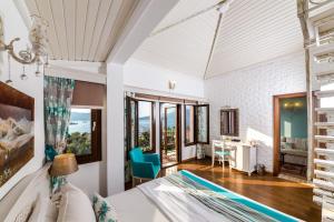 Postelja oz. postelje v sobi nastanitve Badem Tatil Evi