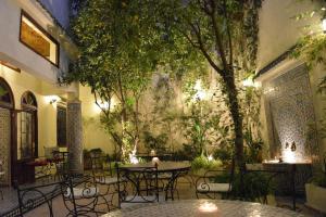 Zahrada ubytování Riad Jardin Chrifa
