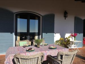 Balkon lub taras w obiekcie Casa Rural La Alcornocosa