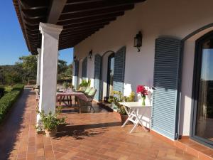 Balkon lub taras w obiekcie Casa Rural La Alcornocosa