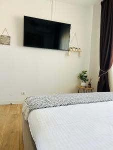 TV a/nebo společenská místnost v ubytování Cosy Nest Deva
