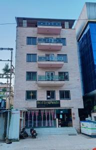 a building with a hotel of my apartment at Hotel Royal Paradise ! New Digha in Digha