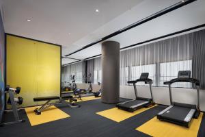 Fitness centrum a/nebo fitness zařízení v ubytování Hampton by Hilton Nanjing Xianlin University Town